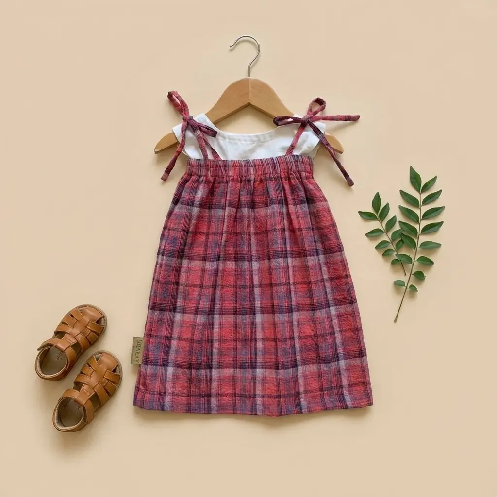 Berry Tie-Strap Top