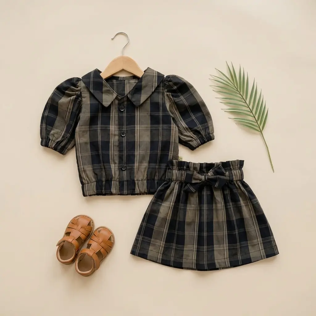 Hi-Low Tunic Skirt Coord